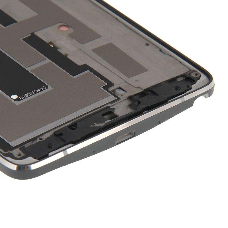 For Galaxy Note 4 / N910F Full Housing Cover (Front Housing LCD Frame Bezel Plate + Middle Frame ...