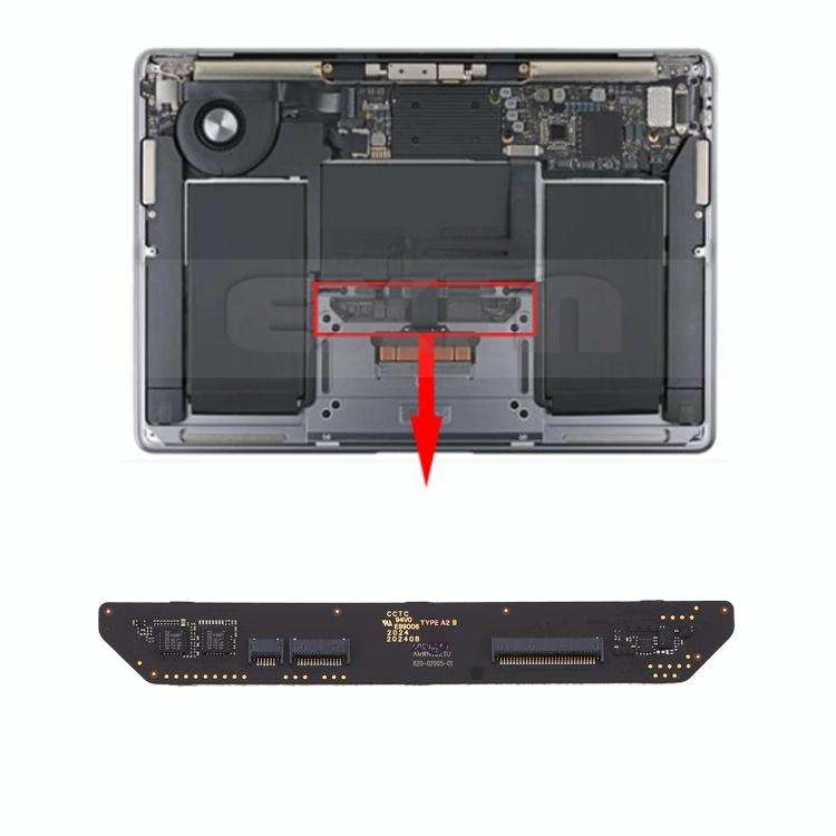 TouchPad Keyboard Connector Board For Macbook Air 13 inch Retina A2179 2020 EMC3302 821-02005-01 ...