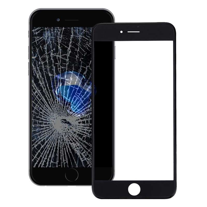 Front Screen Outer Glass Lens with Front LCD Screen Bezel Frame & OCA Optically Clear Adhesive fo...