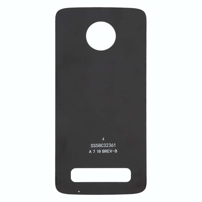Battery Back Cover for Motorola Moto Z3 / XT1929(Black)