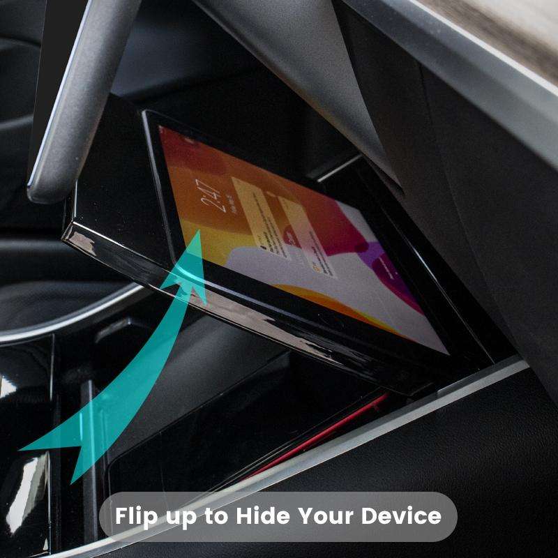 Car Tablet Holder for iPad Mini 4 / 5 Bracket Fixed Base for Tesla Model 3 / Y before 2021, Left ...