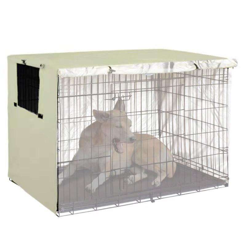 Oxford Cloth Pet Cage Cover Outdoor Furniture Dustproof Rainproof Sunscreen Cover, Size: 63.5x48x...