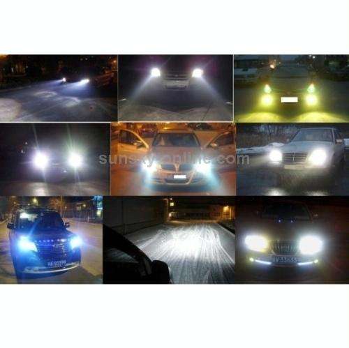 2 PCS H8/H11 Halogen Head Lamp 12V 100W 2400 LM 5000K Warm White Light