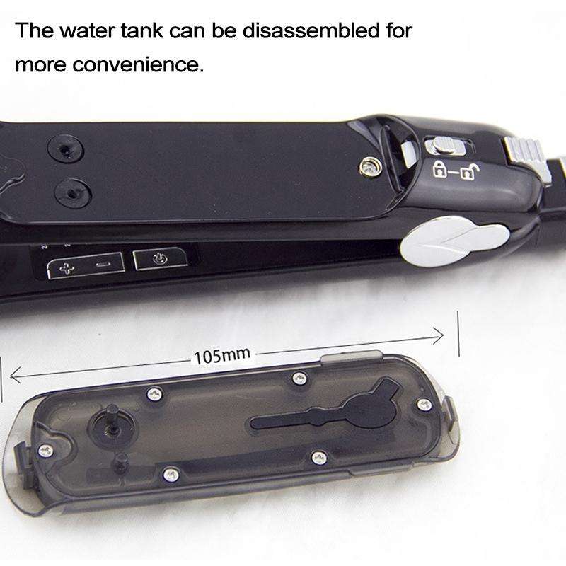 Steam Spray Electric Splint Hair Straightener with Plastic Bottle , AU Plug