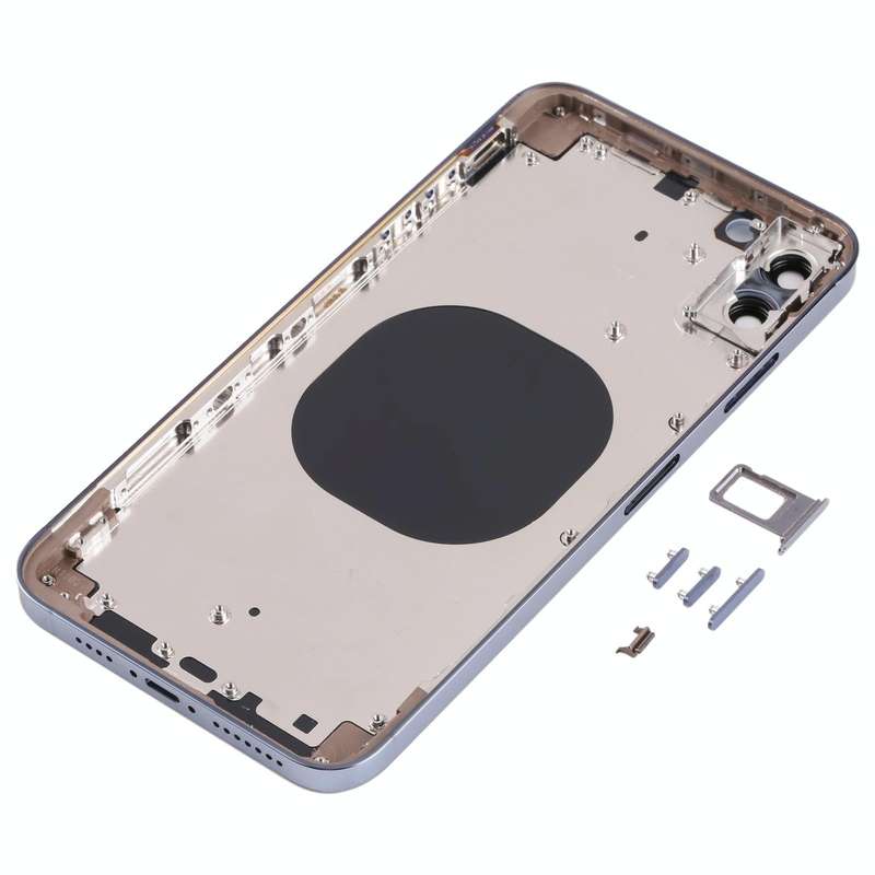 Back Housing Cover with Appearance Imitation of iP13 Pro Max for iPhone XS Max(Blue)