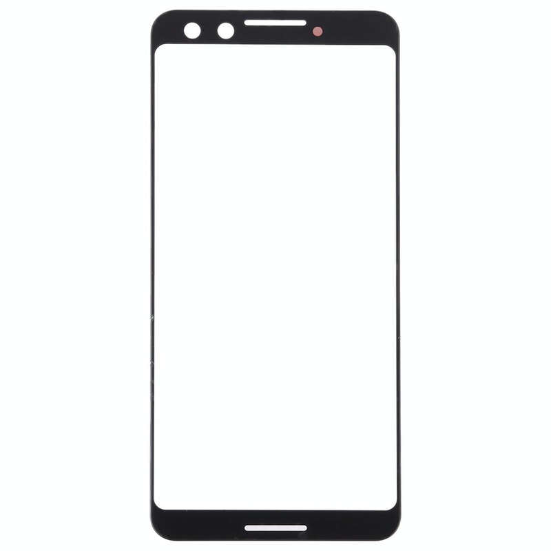 Front Screen Outer Glass Lens for Google Pixel 3(Black)