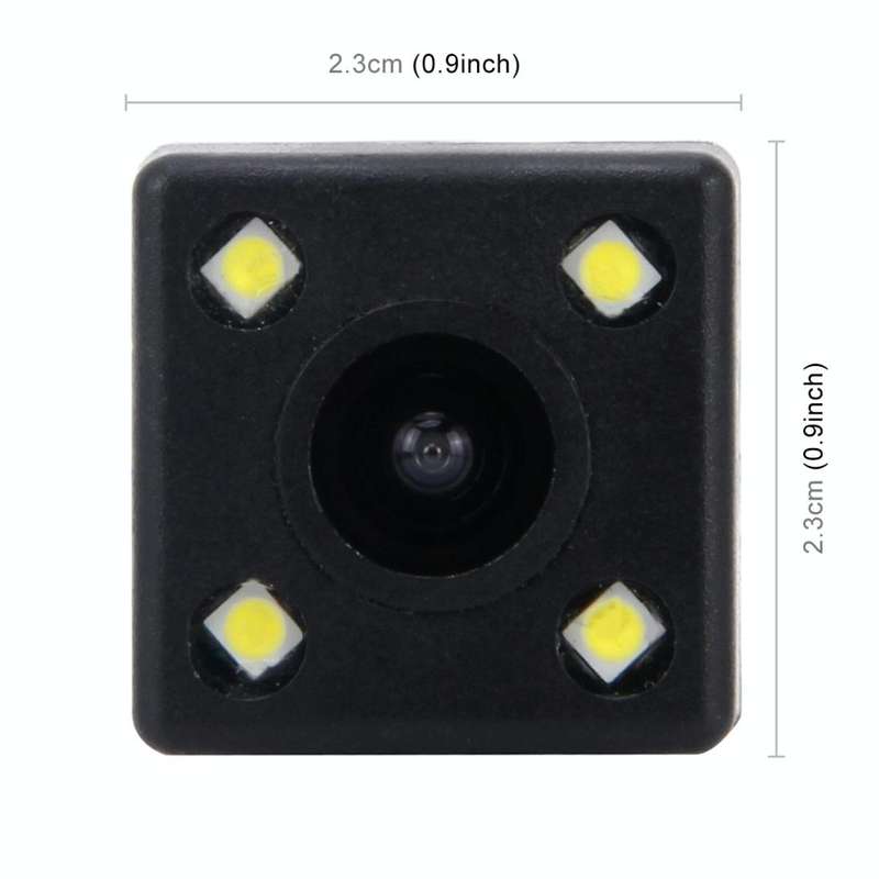 656492 Effective Pixel HD Waterproof 4 LED Night Vision Wide Angle Car Rear View Backup Reverse C...