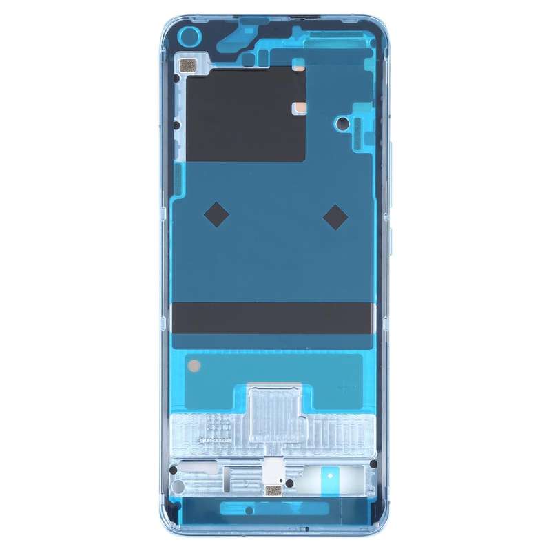 Original Front Housing LCD Frame Bezel Plate for Xiaomi Mi 11 (Blue)