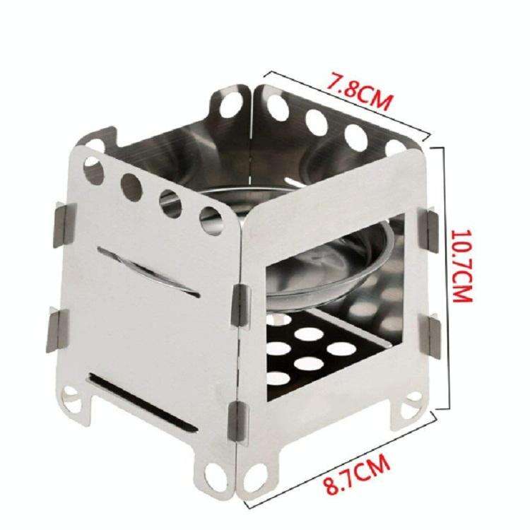 Camping Wood Stove Ultralight Folding Pocket Stove Outdoor Backpacking Cooking Wood Burning Stove...