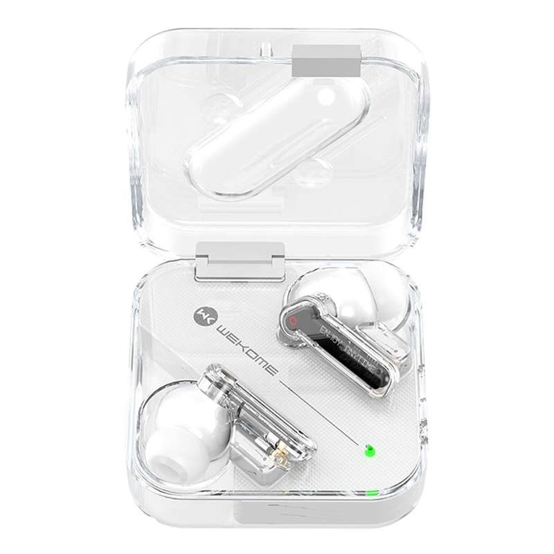 WEKOME V51 Vanguard Series Transparent Wireless Bluetooth Earphone(White)