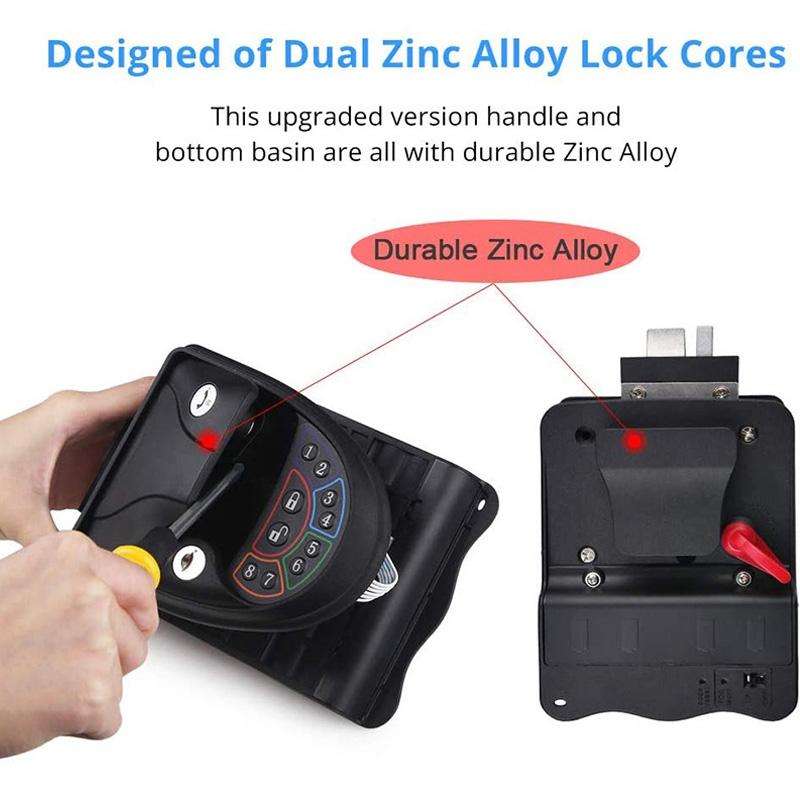C02 RV Intelligent Remote Control Electronic Password Lock RV Door Lock Modification Accessories(...