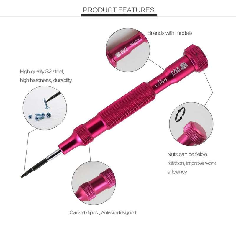 6 in 1 Precision Screwdriver Set Magnetic Electronic Screwdrivers Set for Mobile Phone Notebook L...