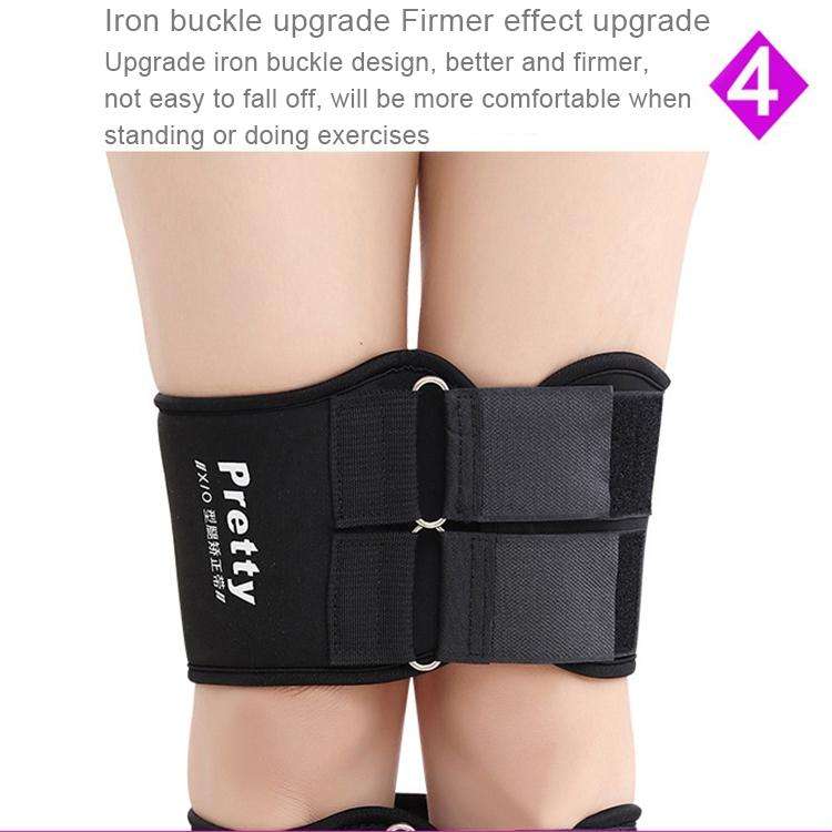 3 PCS/Set Leg Posture Corrector O/X-type Bowlegs Orthotic Bandage Straightening Belt Band, Size: ...