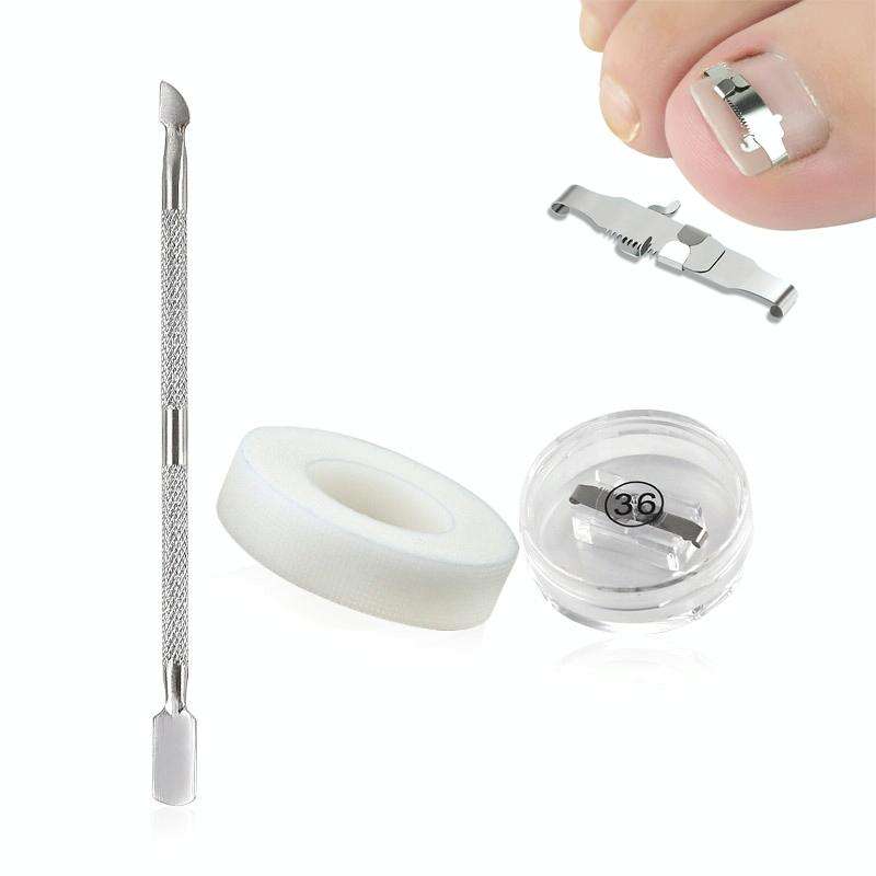 Orthopedic Buckle Toe Nail Groove Ingrown Nail Corrector, Style:No. 38, Specifications:Set