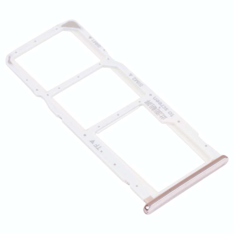 SIM Card Tray + SIM Card Tray + Micro SD Card Tray for Huawei Nova 2 Lite / Y7 Prime (2018) (Silver)