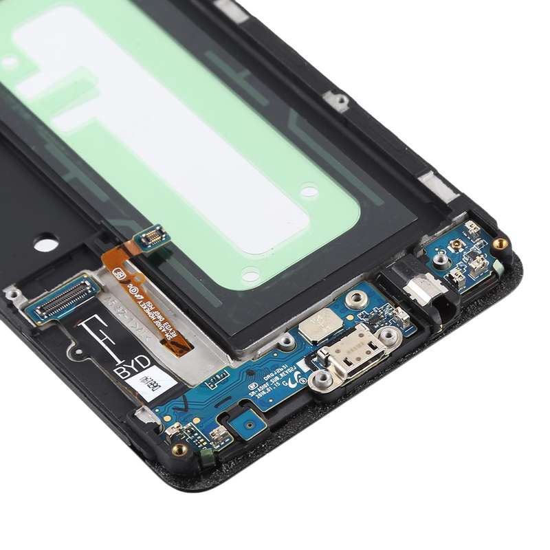 TFT LCD Screen for Galaxy A5 (2016) / A510F Digitizer Full Assembly with Frame (Gold)
