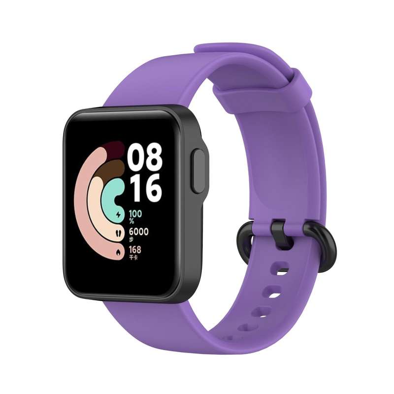 For Xiaomi Watch Mi Watch Lite / Redmi Watch Silicone Sports Watch Band(purple)