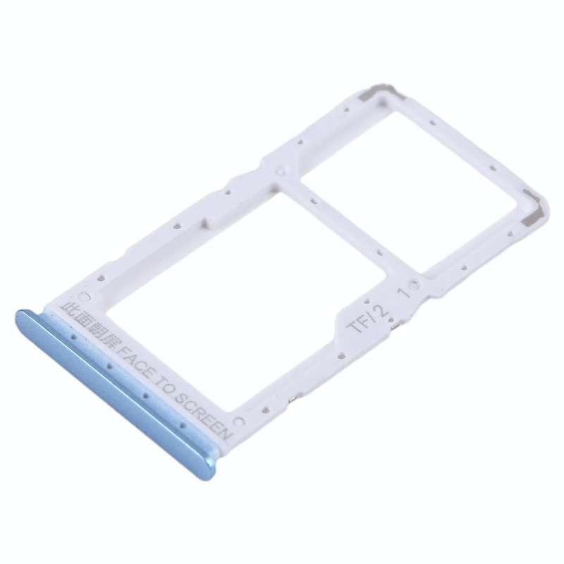 For Xiaomi Redmi Note 12 5G SIM Card Tray + SIM / Micro SD Card Tray (Blue)
