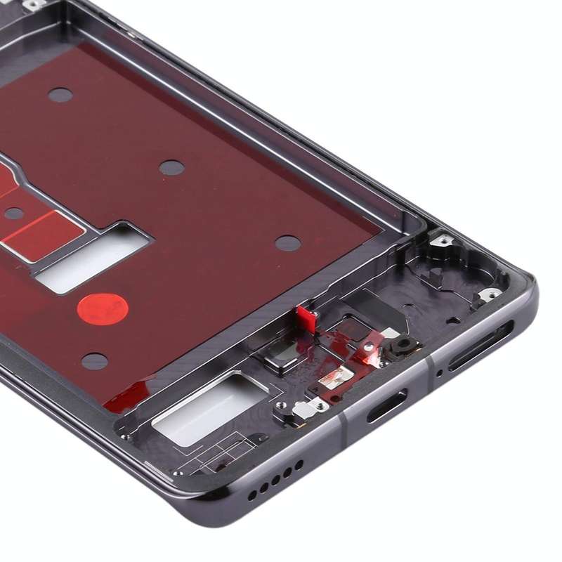 Original Middle Frame Bezel Plate for Huawei Honor 30 Pro(Black)