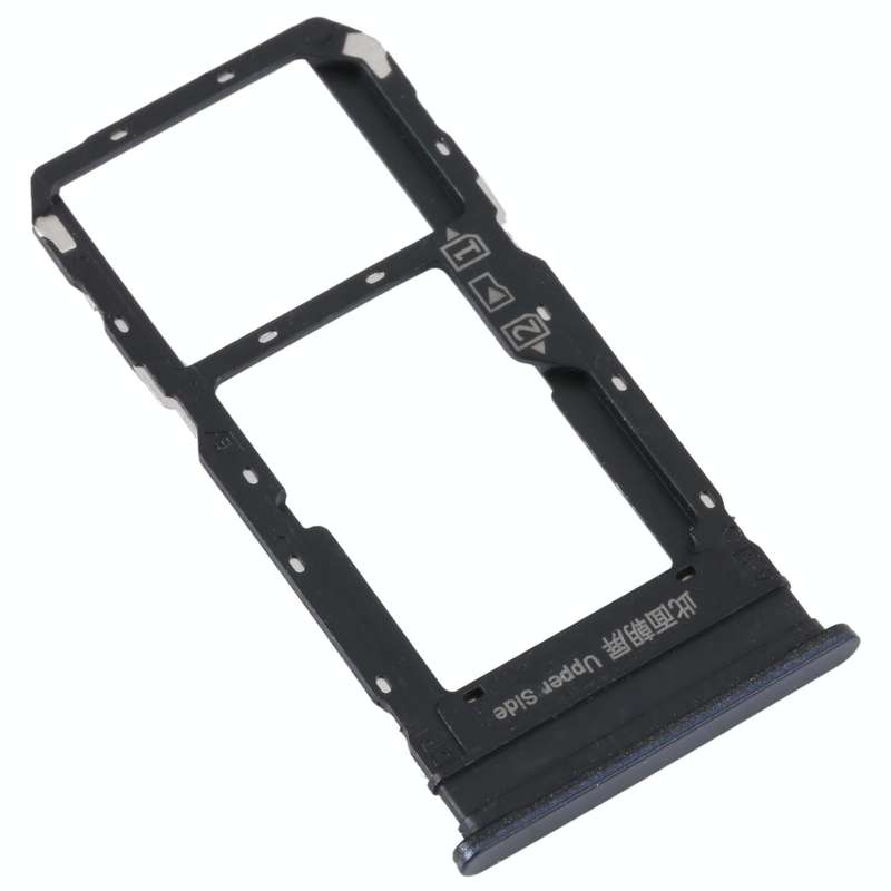 For vivo Y33S / Y33T SIM Card Tray + SIM / Micro SD Card Tray (Black)