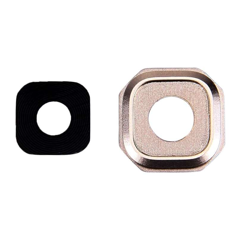 For Galaxy A3 (2016) / A310 10pcs Camera Lens Covers (Gold)