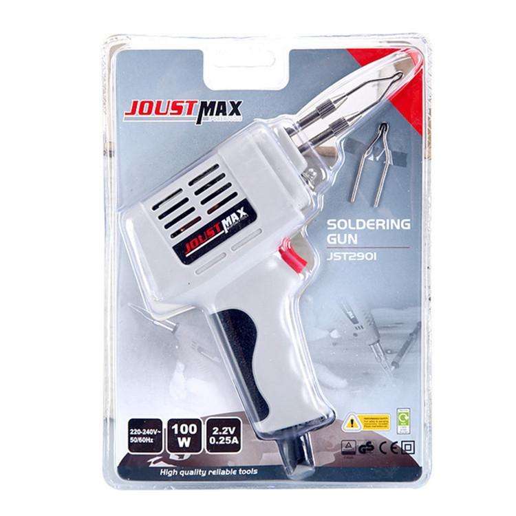 Electric Soldering Iron Set Fast Welding Gun Set 100W Soldering Gun, Plug:EU