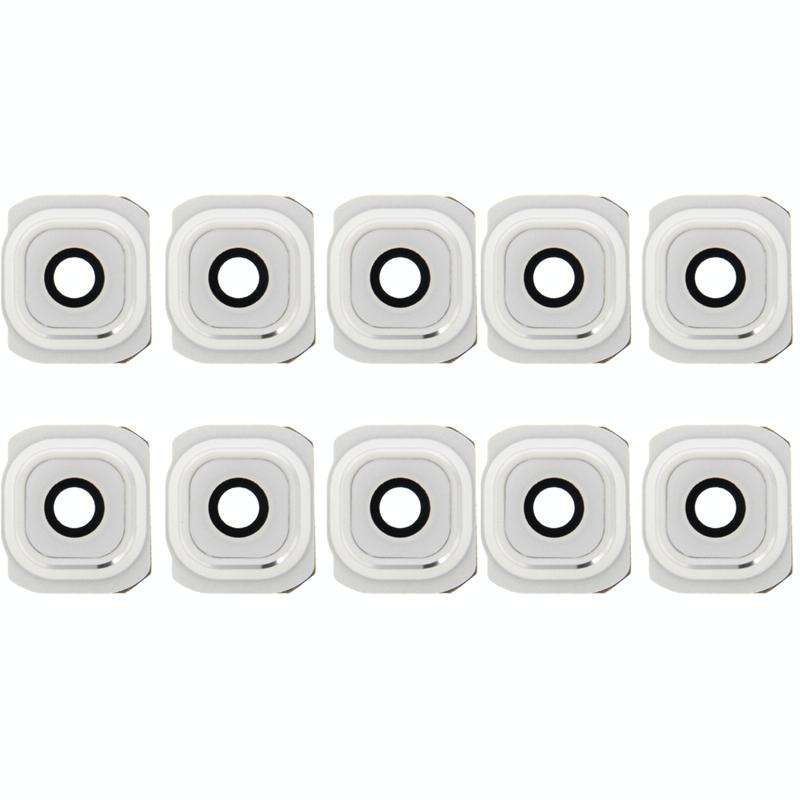 For Galaxy S6 / G920F 10pcs Camera Lens Cover  (White)