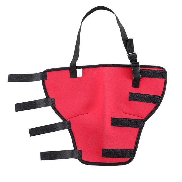 HJ19 Pet Surgery Rehabilitation Back Leg Protector Walking Aids, Size: L(Red Right Back Leg)