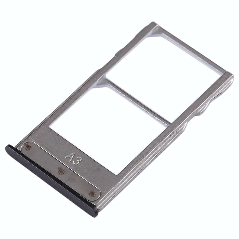 For Meizu 15 Plus SIM Card Tray + SIM Card Tray (Black)