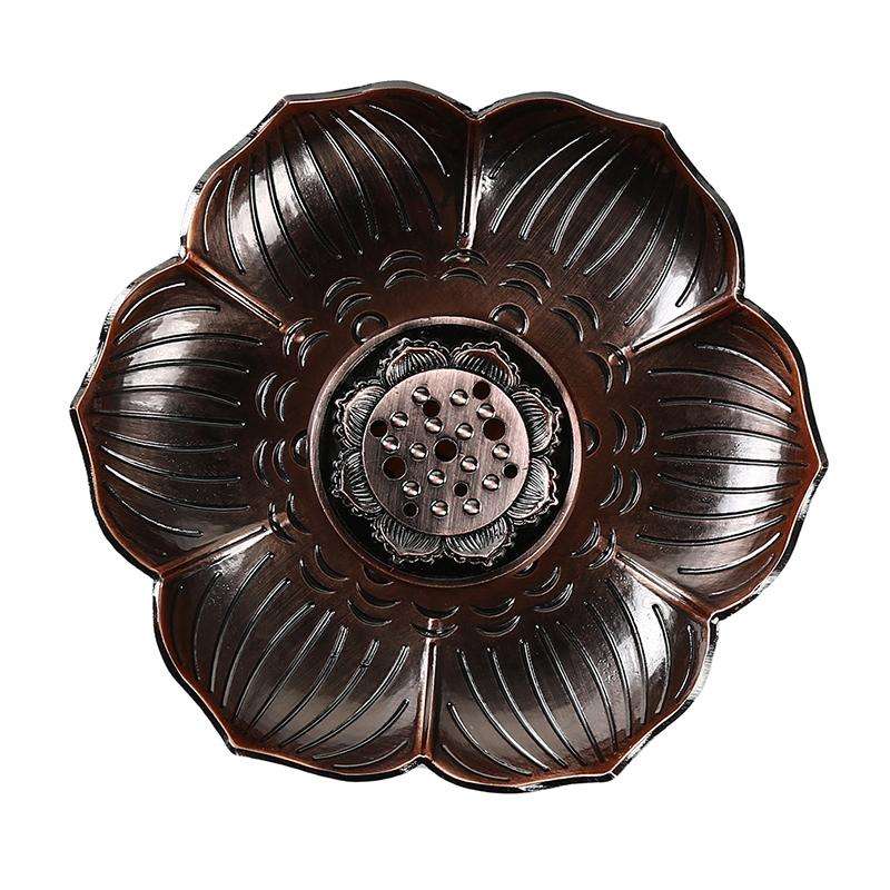 Plum Blossom Carved Incense Plate Incense Stick Suitable for Vertical Incense Burner Incense Hold...