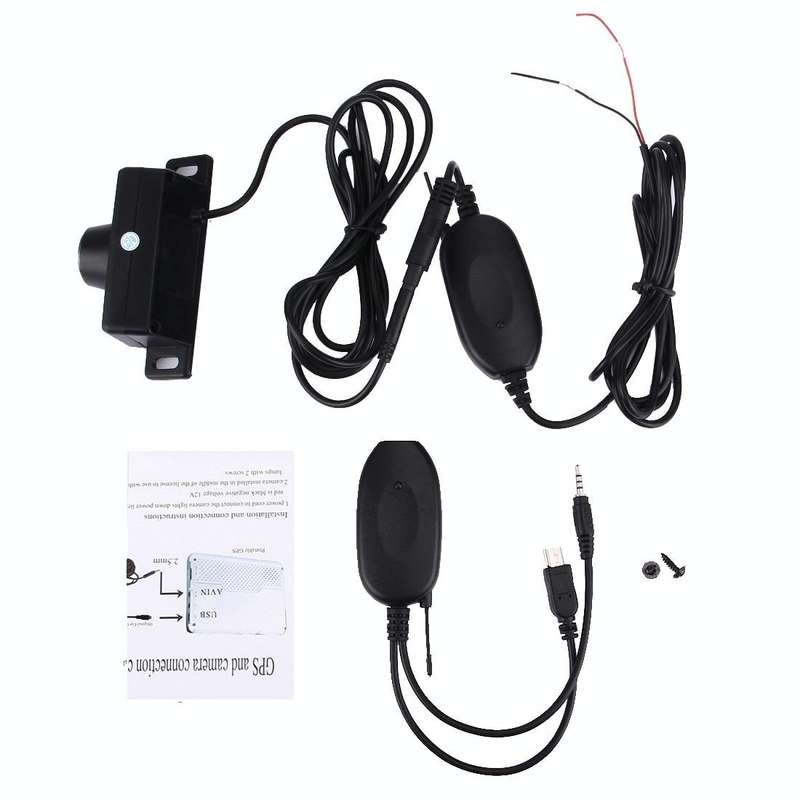 2.4G Wireless GPS Car Rear View Night Vision Reversing Backup Camera with 7 LED , Wide viewing an...