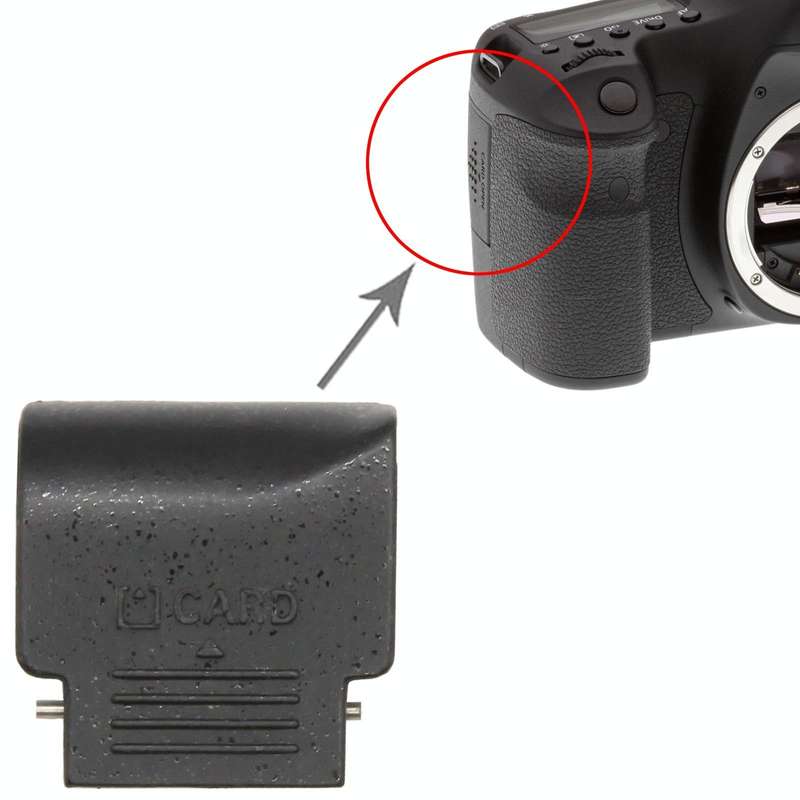For Canon EOS 6D SD Card Slot Compartment Cover