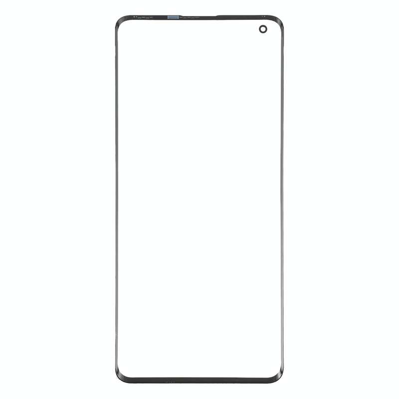 For Oppo Find X2 Pro / Find X2 Front Screen Outer Glass Lens (Black)