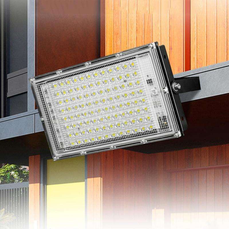 Waterproof LED Construction Site Flood Light, Specs: 25W 24 Beads (Cool White)