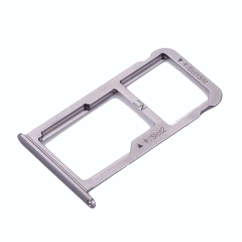 For Huawei nova SIM Card Tray & SIM / Micro SD Card Tray(Grey)