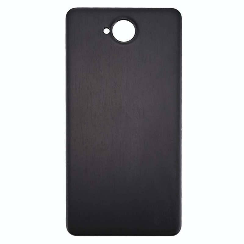 For Microsoft Lumia 650 Wood Texture Battery Back Cover with NFC Sticker