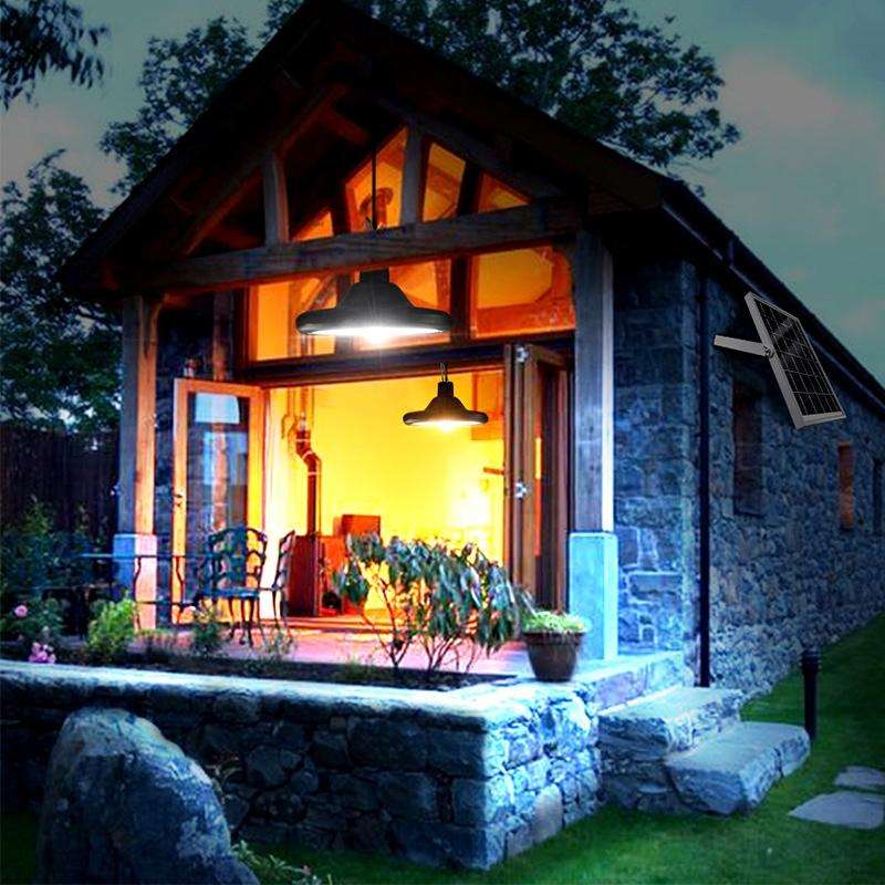 Smart Induction 56LEDs Solar Light Indoor and Outdoor Garden Garage LED Lamp, Light Color:Warm Li...