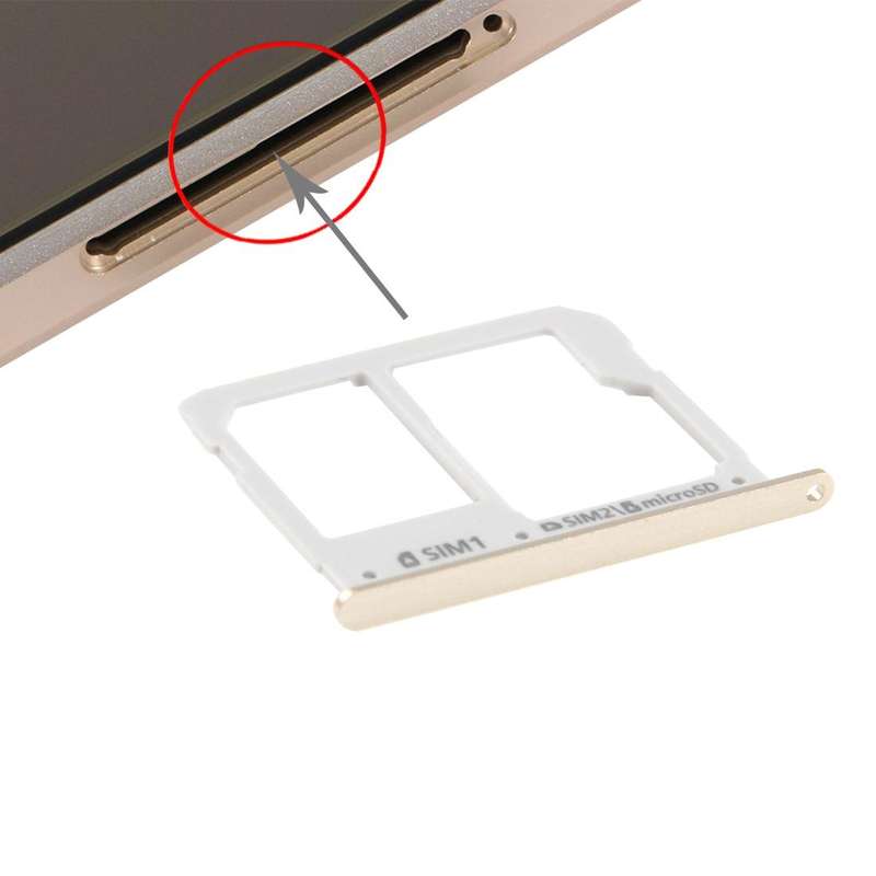 For A3(2016) / A3100 & A5(2016) / A5100 & A7(2016) / A7100 SIM Card Tray and Micro SD Card Tray  ...