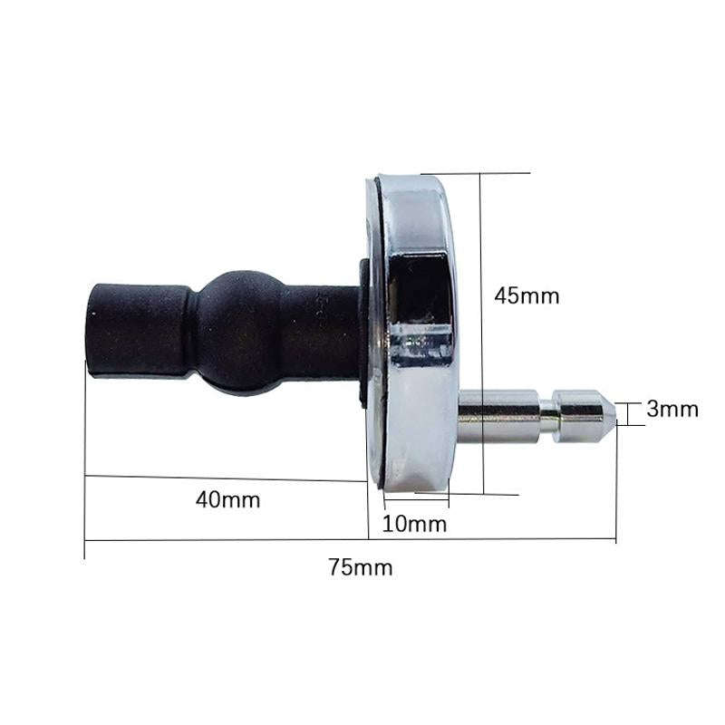 1 Pair 3903 Zinc Alloy Toilet Seat Hinge Installation Nut Quick Release Installation Screw(Toilet...