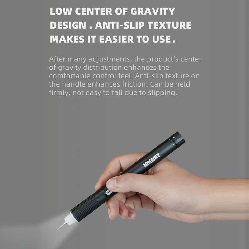 JAKEMY JM-Y05 8 in 1 Type-c Fast Charging Dual Power High Precision Electric Screwdriver