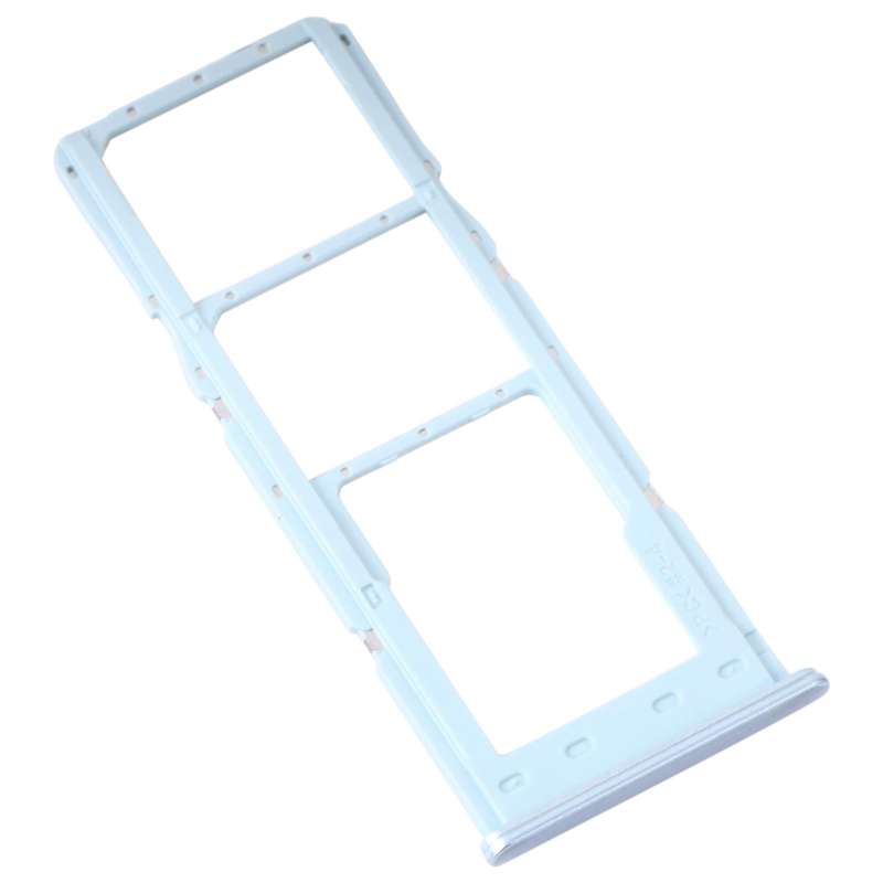 For Samsung Galaxy M23 SM-M236B Original SIM Card Tray + SIM Card Tray + Micro SD Card Tray (Blue)