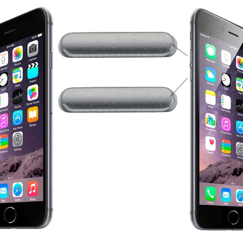 Original Volume Control Key for iPhone 6 & 6 Plus(Grey)