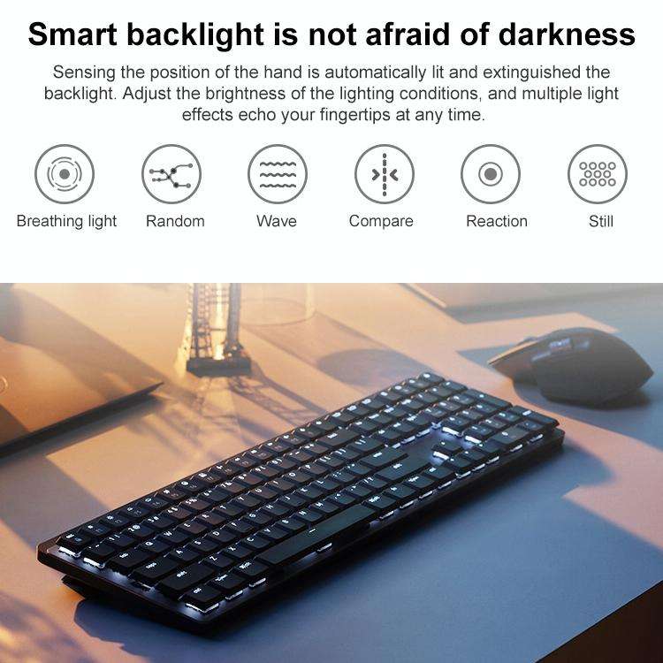 Logitech MX Mechanical Wireless Bluetooth Dual Mode Keyboard with Logi Bolt USB Receiver(Green Axis)