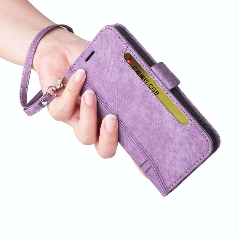 For vivo Y36 4G / 5G Global BETOPNICE Dual-side Buckle Leather Phone Case(Purple)