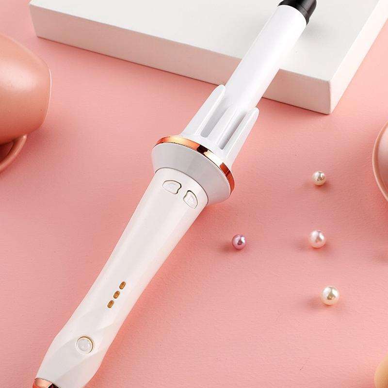 Automatic Curling Iron With Bi-Directional Rotating Ceramic Glaze Coating Hair Care, Plug: EU Plu...