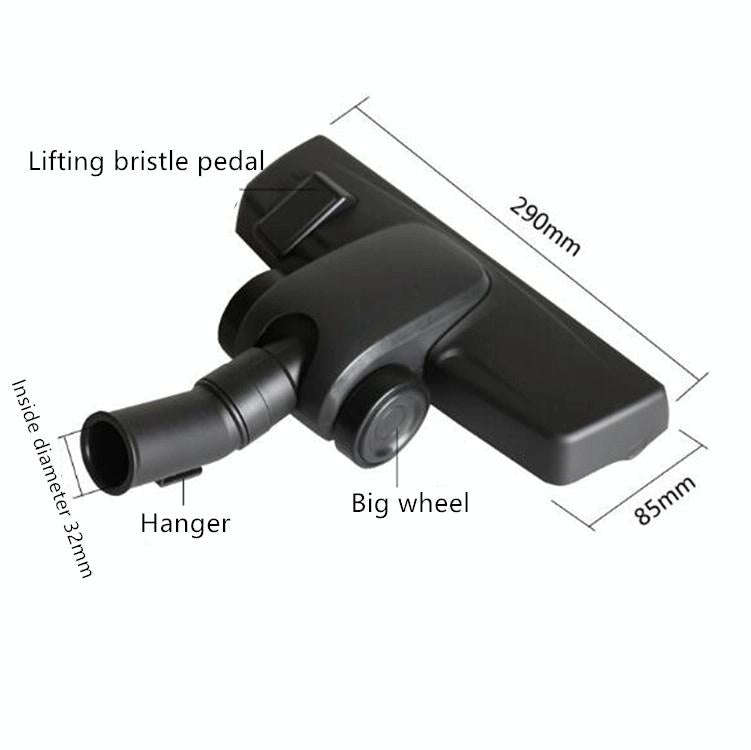 Vacuum Cleaner Accessories Carpet Floor Dual Use Brush Head(Inner Diameter 32mm)