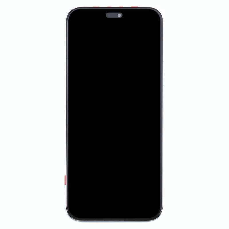 For Honor X50i+ Original LCD Screen Digitizer Full Assembly with Frame (Silver)