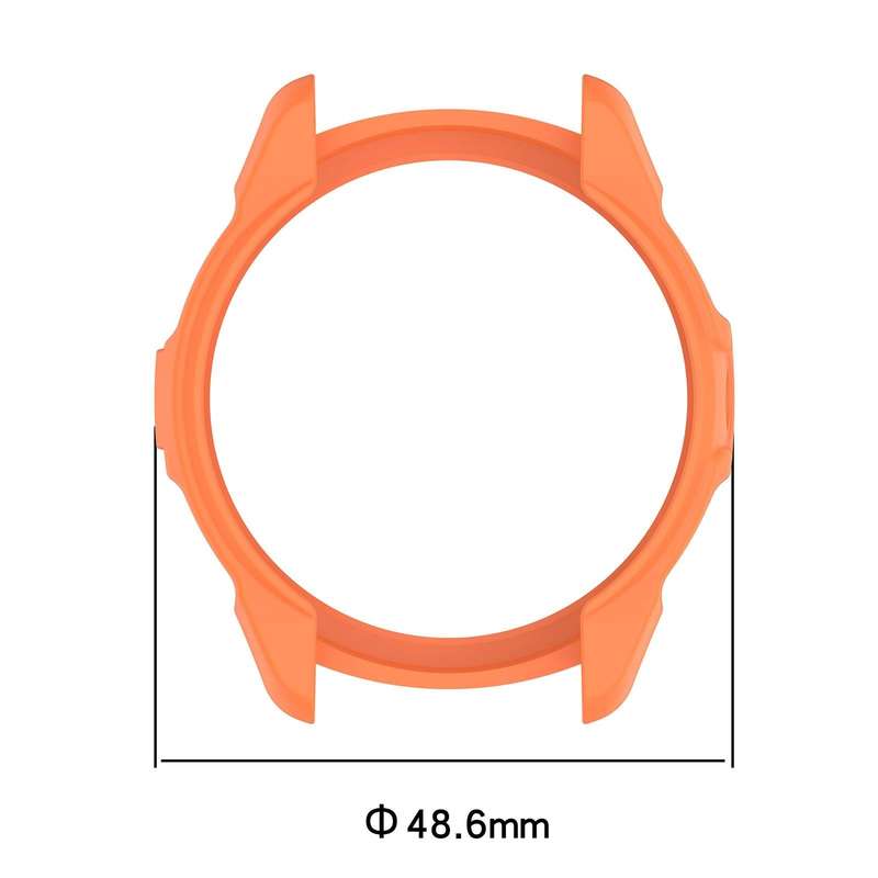 For Garmin Forerunner 265S Armor Hollow Watch Protective Case(Black)