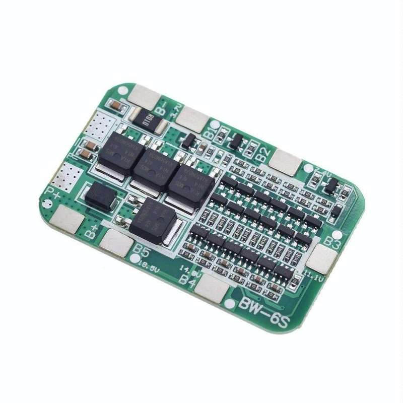 6 String 22/24V 18650 Lithium Battery Protection Board