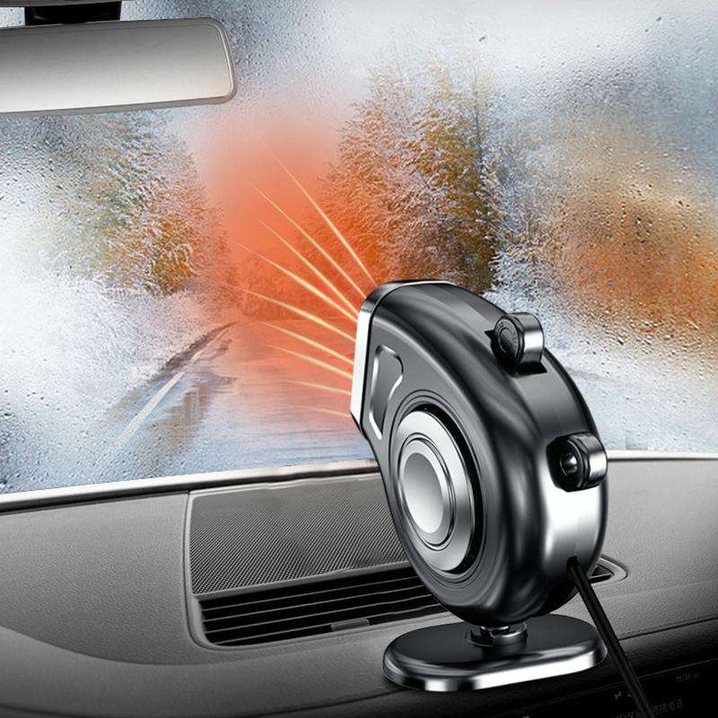 Portable Car Dashboard Electric Heater Winter Defroster, Voltage:12V(Pink)